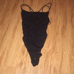 Black tank Top Bodysuit